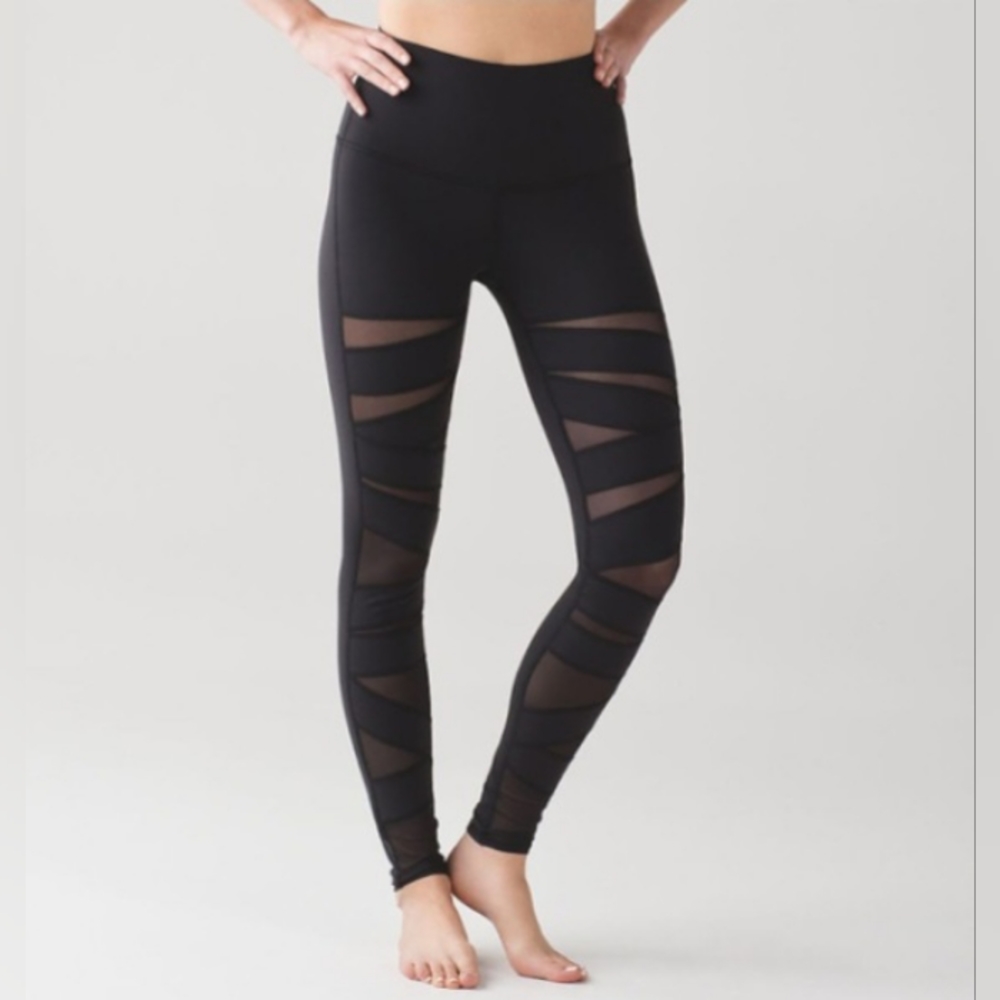 Lululemon Leggings|Wunder Under Pant (Hi-Rise) (Tech Mesh)